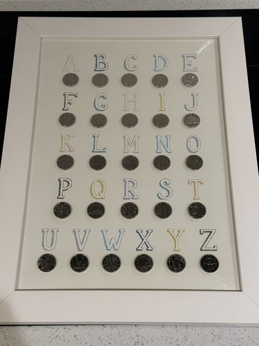 Alphabet 10p full set - 10p,
