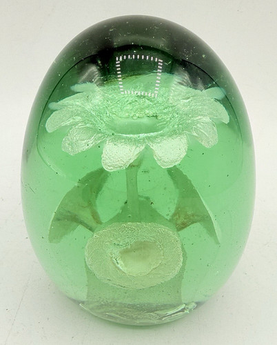 Antique victorian green - green, glass
