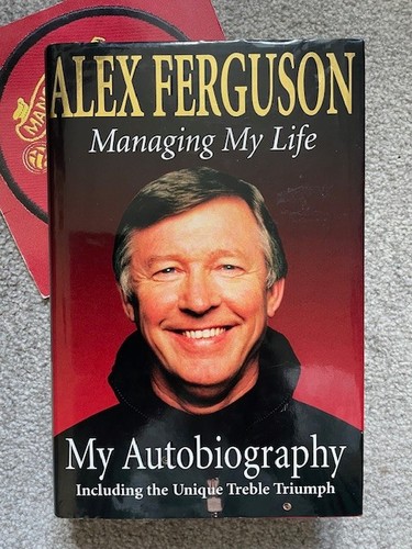 Sir alex ferguson signed - ferguson, hb
