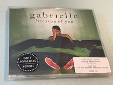 Gabrielle - Because of You - 6 Track CD Single - 1993 Go! Discs