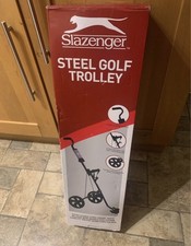 SLAZENGER GOLF TROLLEY   BRAND