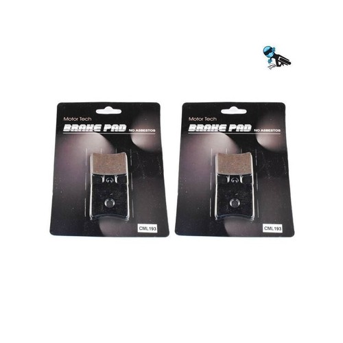 Set front brake pads - of,