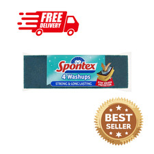 Spontex 4 Washups Non Scratch