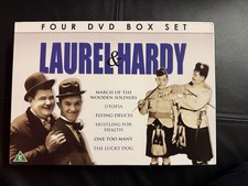 Laurel and hardy dvd box - and,