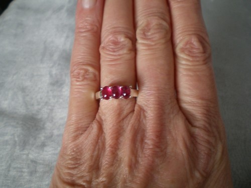 Malagasy ruby trilogy - trilogy, ring