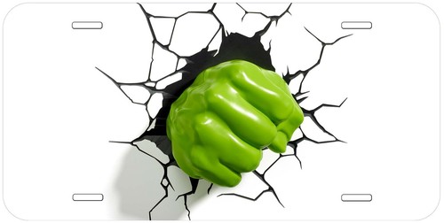 Green hand novelty car - hand,