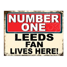 Metal Sign Plaque Number One