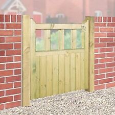 Quorn Single Timber Garden Gate 900mm High Wooden Pressure Treated & Tanalised