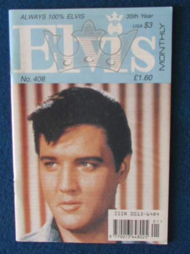 Elvis presley monthly magazine - elvis,