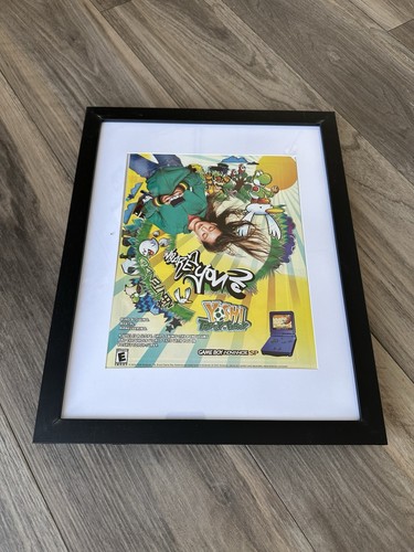 Authentic framed nintendo - framed, vtg