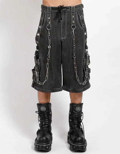 Sale goth cargo with straps - with,