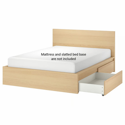 Ikea malm king size bed - size, frame