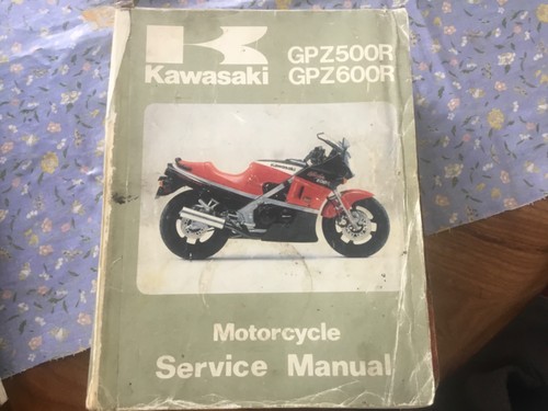Kawasaki gpz 600 500r - 500r, service