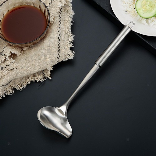 Gravy soup ladle with - gravy,