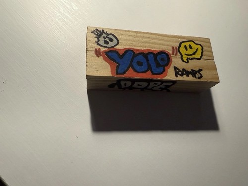 Yolo street works graffitied - street,