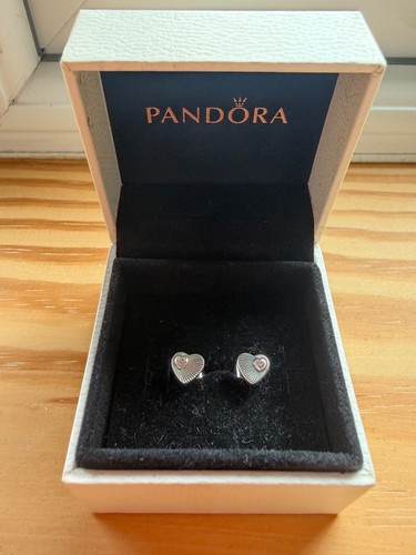 Pandora silver vintage heart