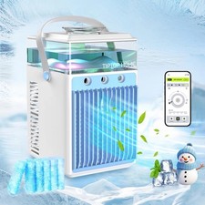 Portable Air Conditioner, 5 in 1 Air Cooler Mini Air Conditioner Fan with Spray