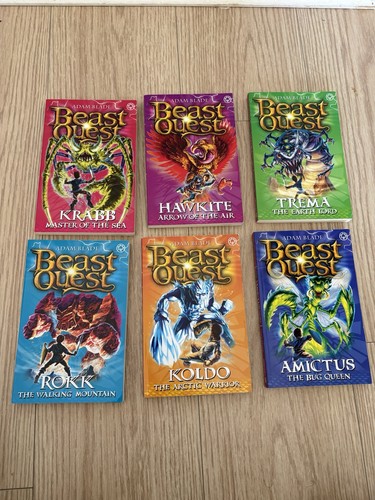 Beast quest books series 6 - series, 1-6