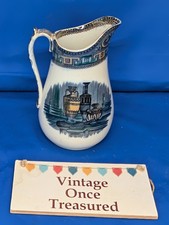 Antique ETRUSCAN VASE Pitcher Jug * Hancock Whittingham * Tin Glaze c1875 GC