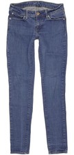 Levi's Demi Curve Women Blue Skinny Slim Stretch Jeans W26 L30 (101393)