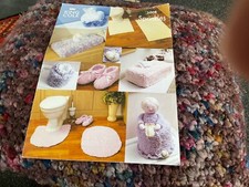 King Cole 3008 Knitting Pattern Sprinkles Bathroom Set 