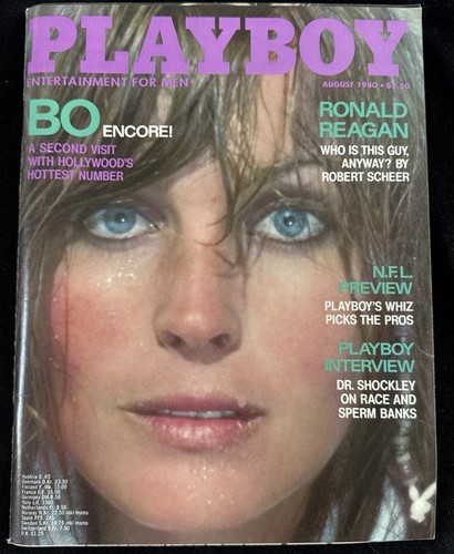 Playboy august 1980 vintage - playboy,