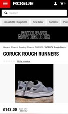 ROUGUE GORUCK ROUGH RUNNERS