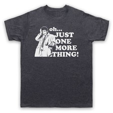COLUMBO JUST ONE MORE THING DETECTIVE CRIME PETER FALK MENS & WOMENS T-SHIRT