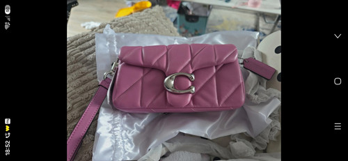 Coach pink quilted leather - coach,