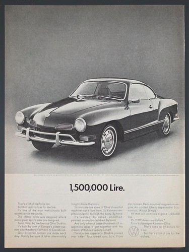 1970 print volkswagen - ad,