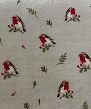 Winter Robin Fleece Duvet Set 