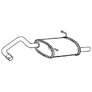 Klarius tail pipe - tail, box