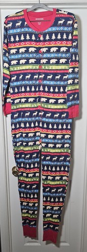 Little blue house union suit - little,