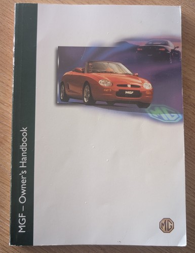 Mgf owners handbook manual - owners,