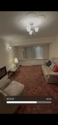 Vintage style sofas - 2x,