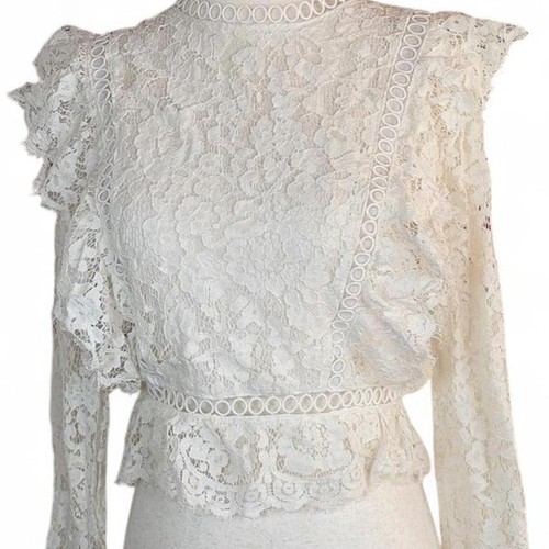 White lace victorian inspired - white,