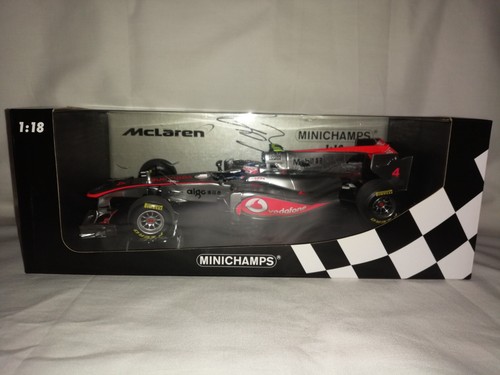 Coa signed minichamps mercedes - coa,