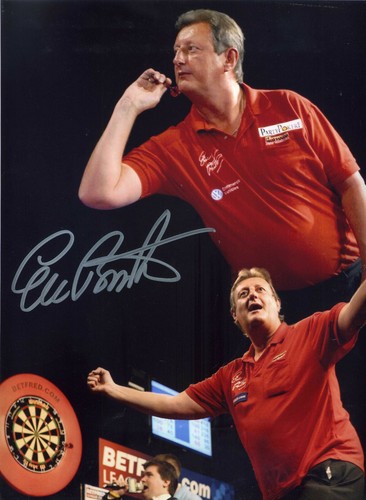Eric bristow signed photograph - bristow,