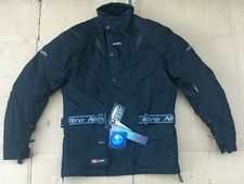 NITRO Mens Textile Waterproof Motorbike Motorcycle Jacket UK 36"  Chest (D45)