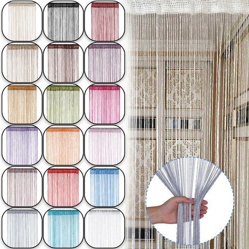 String curtain panel - panel, fringe