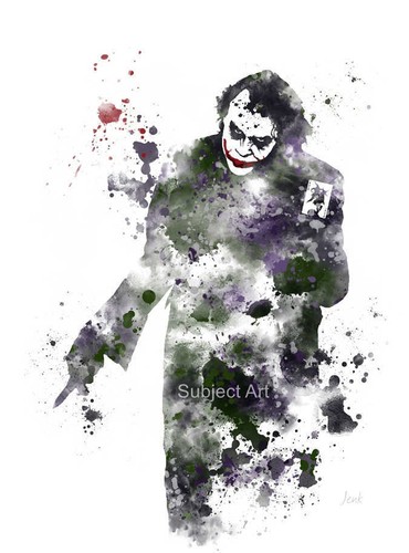 Art print the joker batman - print, joker,