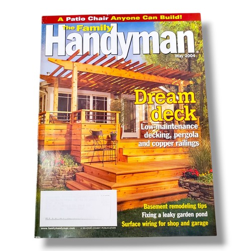 Family handyman magazine may - handyman,