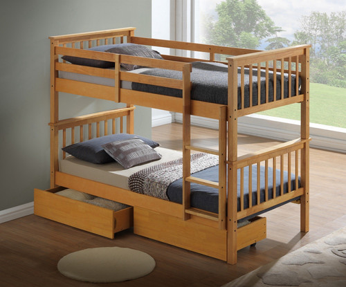 Muar beech bunk bed - muar,