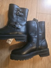BNWT Next Black chunky boots