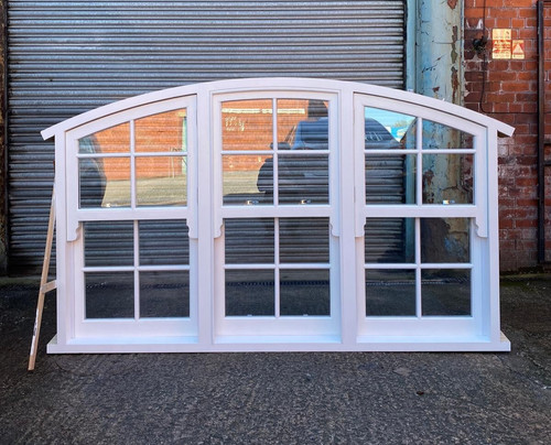 Bespoke accoya timber - timber, arched