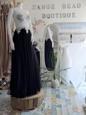 Beautifully Elegant LQ Designs 5 Layer Lace Tulle Embroidered Bodice Ball Prom