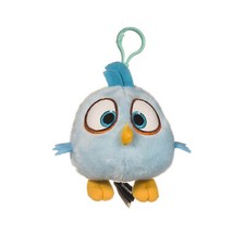 Blue angry bird hatchlings - bird, bag