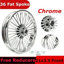 21x3.5 Fat Spoke Front Wheel