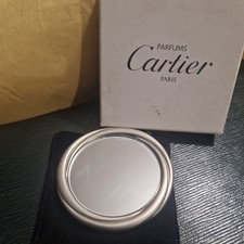 Vintage Cartier mirror,vintage cartier compact mirror,cartier makeup mirror