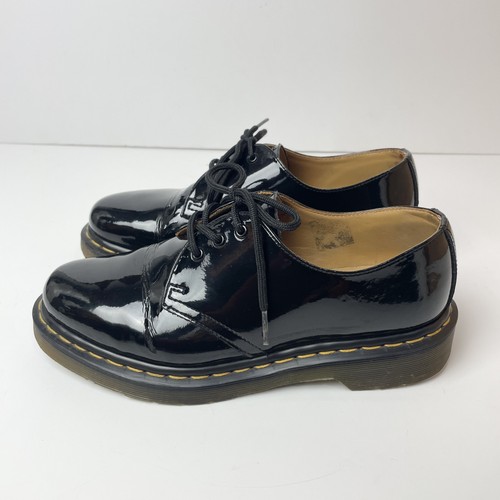 Martens womens black patent - martens,